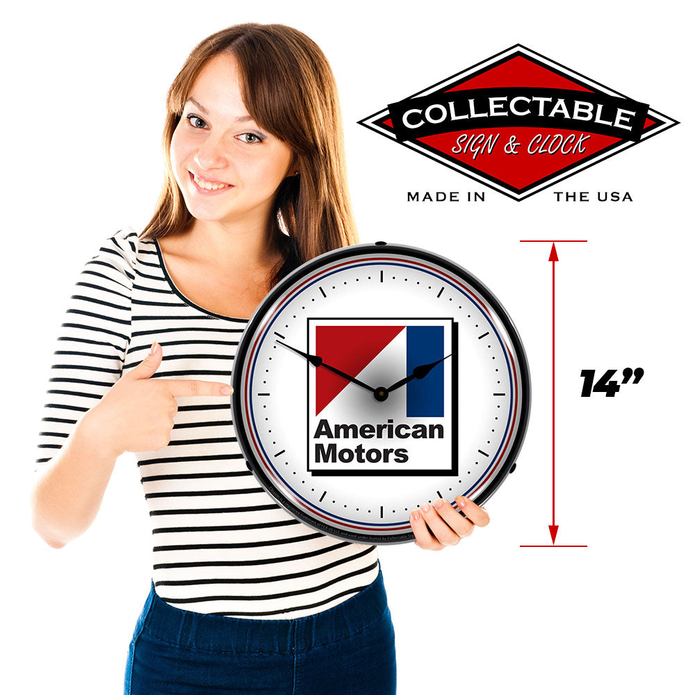 American Motors 14" LED Wall Clock