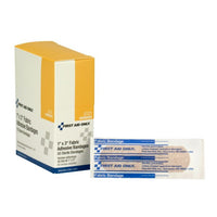 First Aid Only 1" x 3" Fabric Bandages, 50 Per Box(Pack of 100)