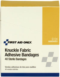 First Aid Only Fabric Knuckle Bandages, 40 Per Box (30 boxes)