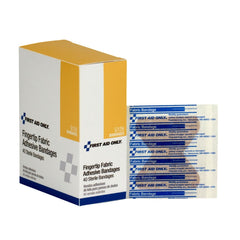 First Aid Only Fabric Fingertip Bandages, 40 Per Box