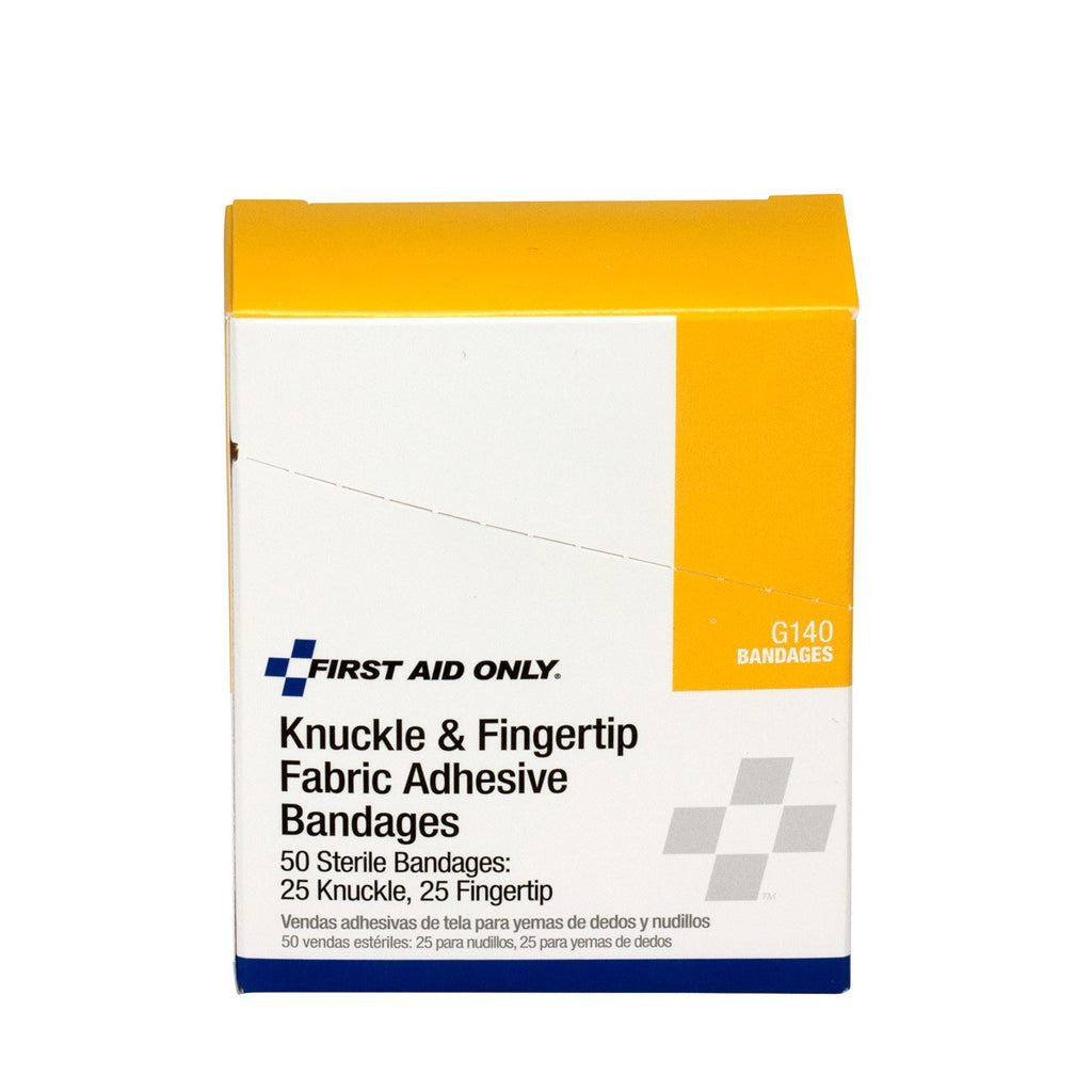 First Aid Only Assorted Heavy-Weight Woven Fabric Bandages | Knuckle and Fingertip
