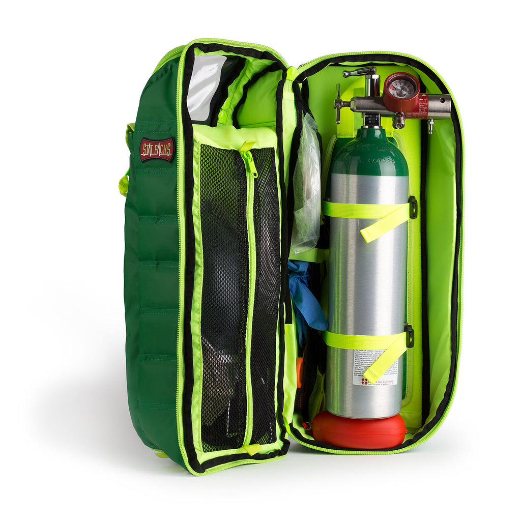 STATPacks G3 Tidal Volume Emergency Oxygen Backpack | Portable Oxygen Transport Pack for EMS
