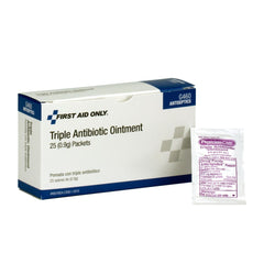First Aid Only Triple Antibiotic Ointment, 25 Per Box