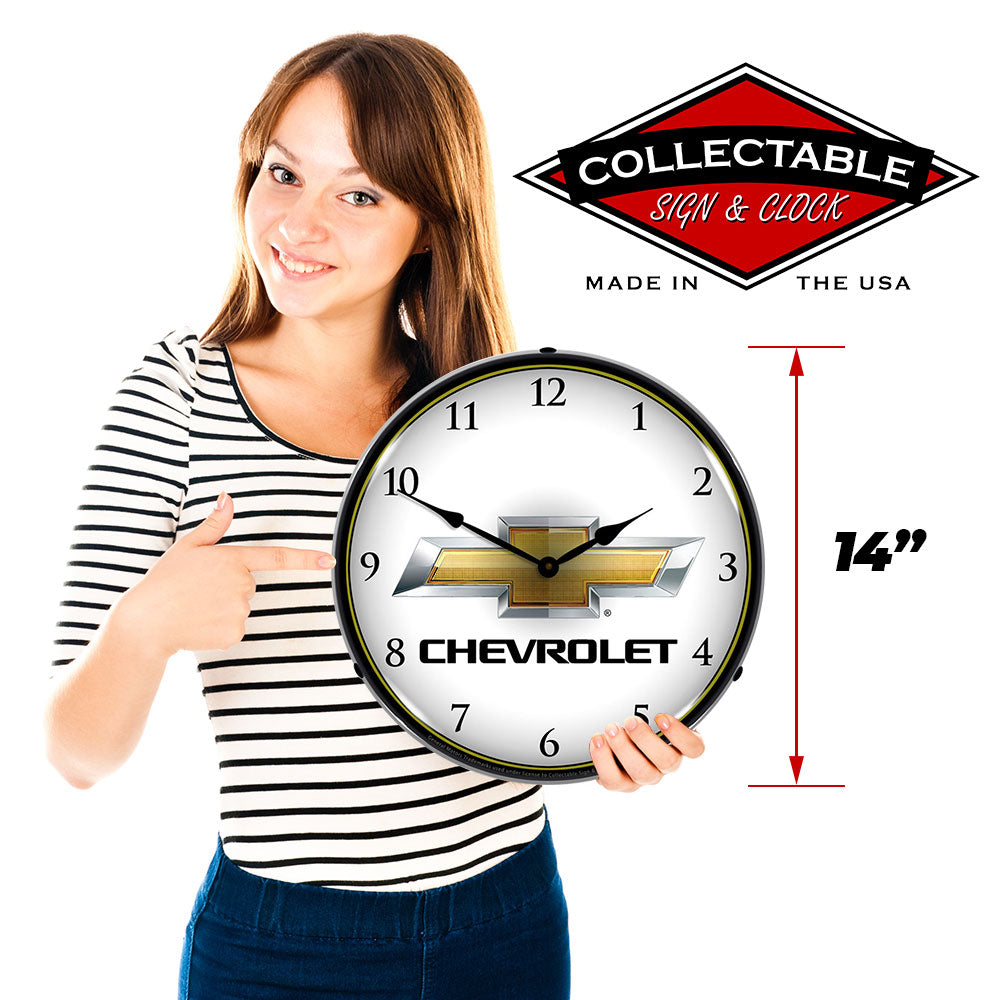 Chevrolet Bowtie 14" LED Wall Clock
