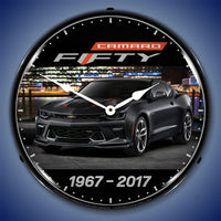 Camaro Fifty 1967-2017 14" LED Wall Clock