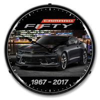 Camaro Fifty 1967-2017 14" LED Wall Clock