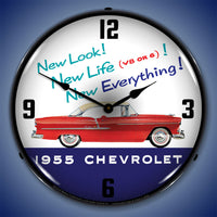 1955 Chevrolet "New Look" 14" LED Wall Clock
