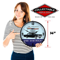 1955 Chevrolet "The One Fifty Series" 14" LED Wall Clock