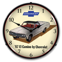 1967 Chevrolet El Camino 14" LED Wall Clock