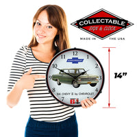 1964 Chevy II Nova by Chevrolet 14" LED Wall Clock