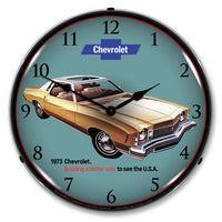 1973 Chevrolet Monte Carlo 14" LED Wall Clock