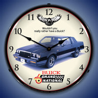 1987 Buick Grand National 14" LED Wall Clock