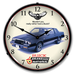 1987 Buick Grand National 14" LED Wall Clock