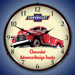 1953 Chevrolet Advanced Design Trucks 14" LED Wall Clock