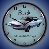1970 Buick GS 455 Stage 1 14" LED Wall Clock