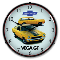 1971 Vega GT by Chevrolet 14" LED Wall Clock