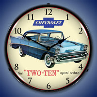 1957 Chevrolet The "Two-Ten" Sport Sedan 14" LED Wall Clock
