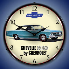 1967 Chevy Chevelle SS 396 14" LED Wall Clock