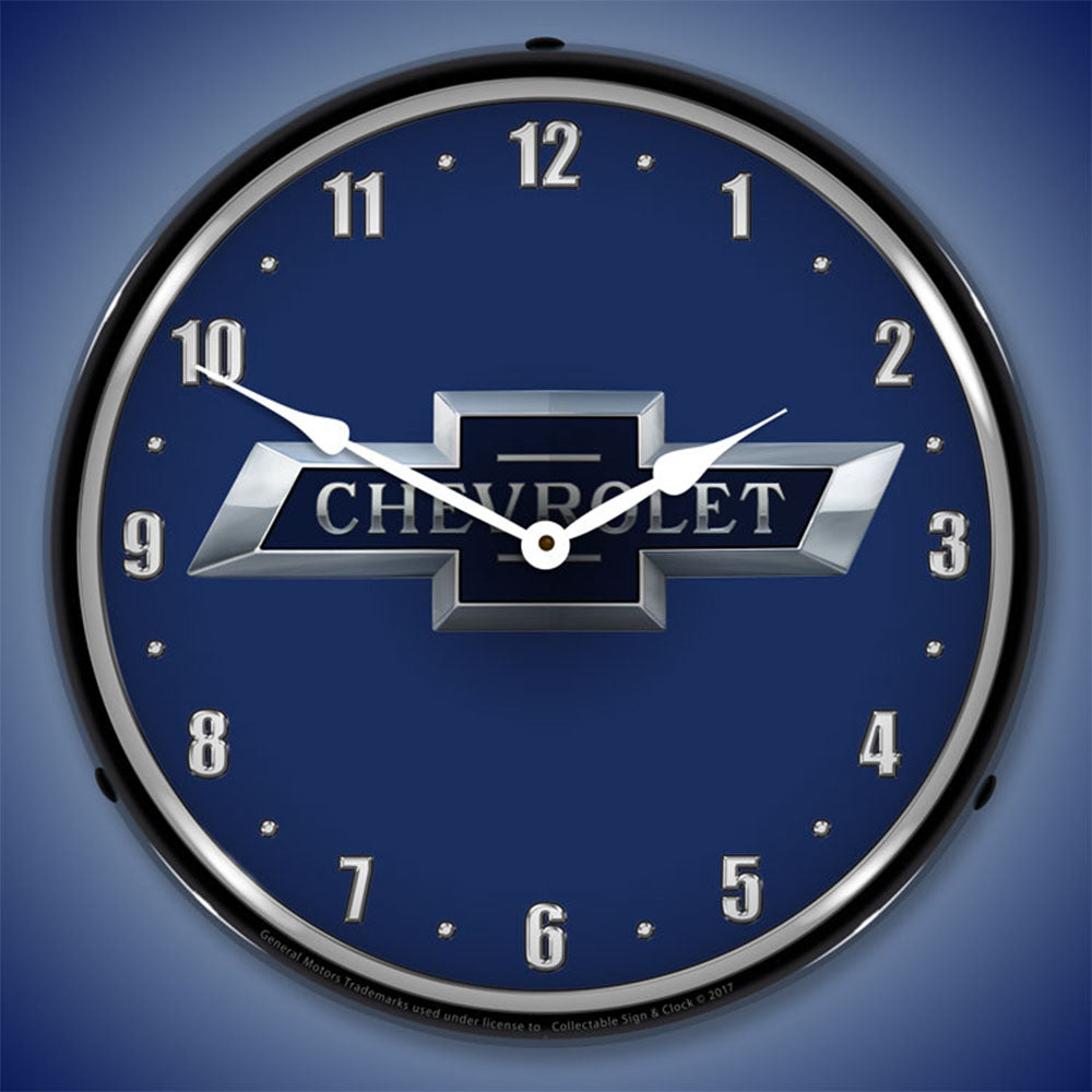 Chevrolet Bowtie 100th Anniversary 14" LED Wall Clock