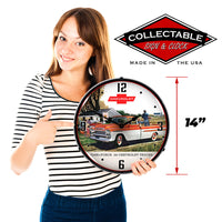 1959 Chevrolet Task Force 59 Trucks 14" LED Wall Clock