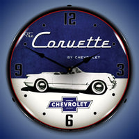 1954 The Corvette by Chevrolet 14" LED Wall Clock