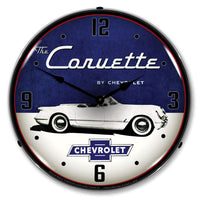 1954 The Corvette by Chevrolet 14" LED Wall Clock