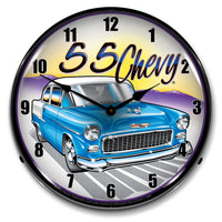 1955 Chevy 14" LED Wall Clock
