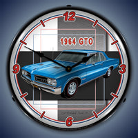 1964 GTO 14" LED Wall Clock