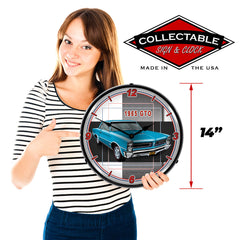 1965 GTO 14" LED Wall Clock