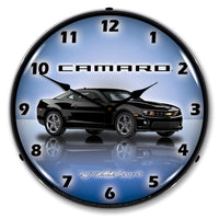 Camaro G5 Black 14" LED Wall Clock