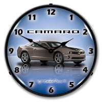 Camaro G5 Cyber Grey 14" LED Wall Clock