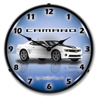 Camaro G5 Summit White 14" LED Wall Clock