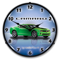 Camaro G5 Synergy Green 14" LED Wall Clock