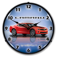 Camaro G5 Victory Red 14" LED Wall Clock