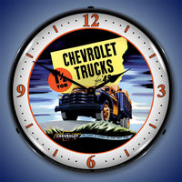 1949 Chevrolet Truck 14" LED Wall Clock