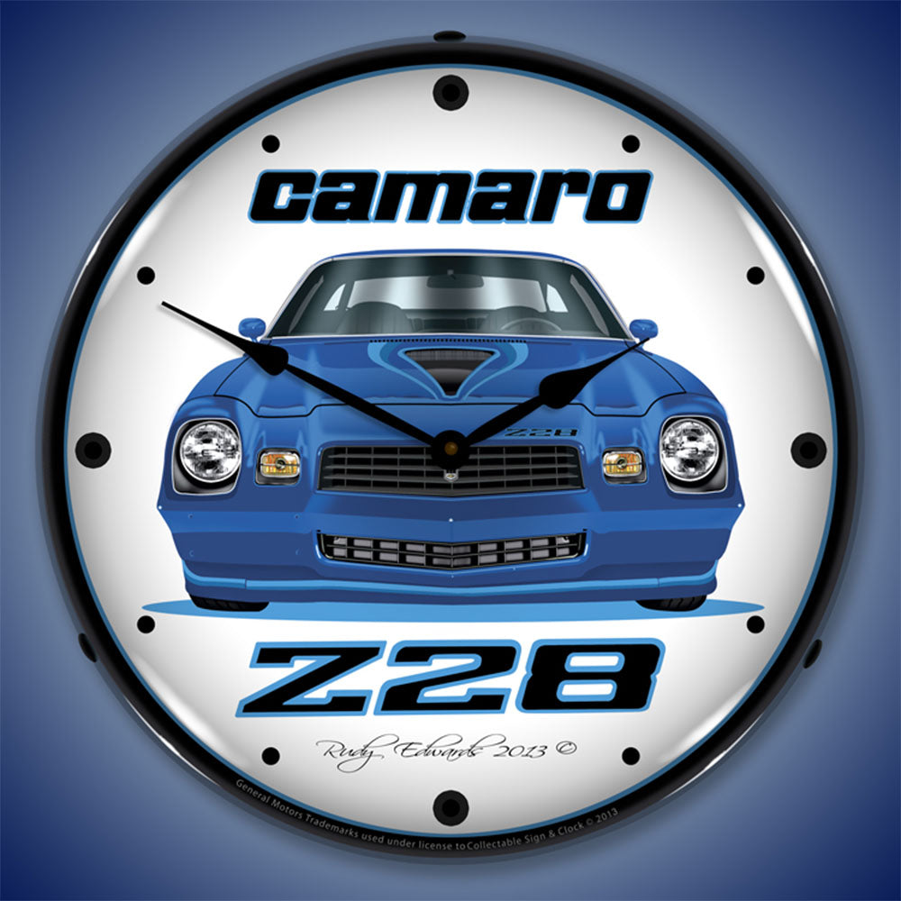 1979 Camaro Z28 14" LED Wall Clock