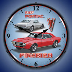 1967 Pontiac Firebird 14" LED Wall Clock