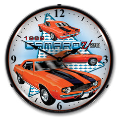 1969 Camaro Z28 14" LED Wall Clock