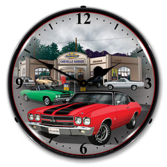 1970 Chevy Chevelle 14" LED Wall Clock