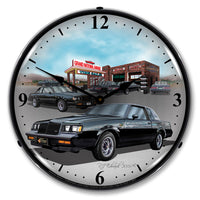 1987 Buick Grand National Garage 14" LED Wall Clock
