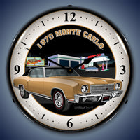 1970 Monte Carlo 14" LED Wall Clock
