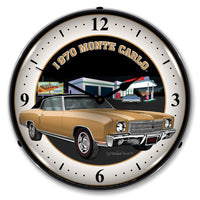1970 Monte Carlo 14" LED Wall Clock