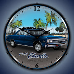 1967 Chevy Chevelle 14" LED Wall Clock