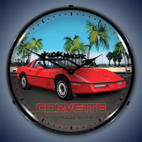 Corvette C4 14" LED Wall Clock