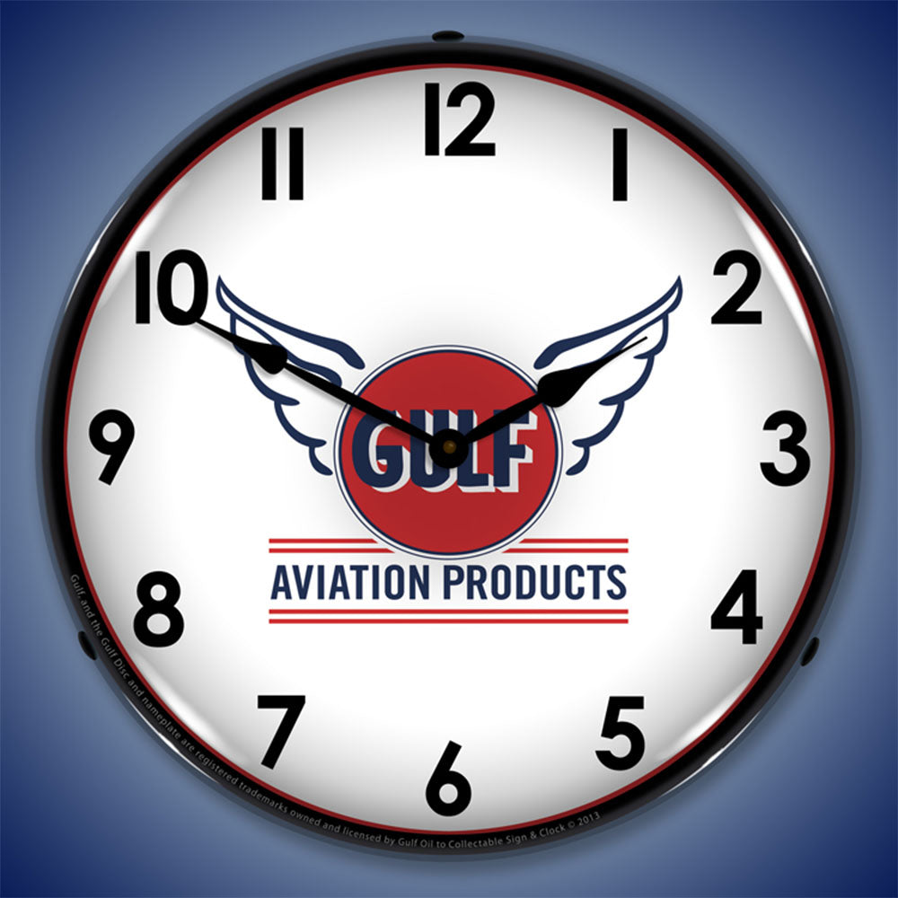 Gulf Aviation Products 14" LED Wall Clock