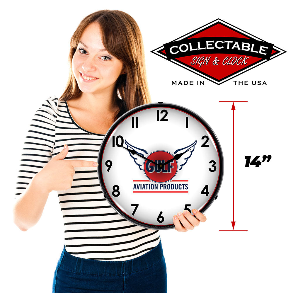 Gulf Aviation Products 14" LED Wall Clock