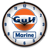 Gulf Marine 14" LED Wall Clock