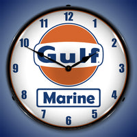 Gulf Marine 14" LED Wall Clock