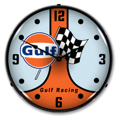 Gulf Racing GT40 14" LED Wall Clock