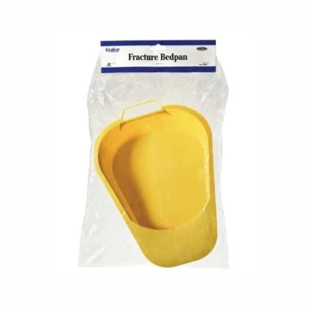 Graham Field Hanging Fracture Bedpan - Durable Latex-Free Seat for Adults and Elderly